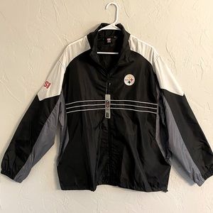 Men’s STEELERS light jacket. XL